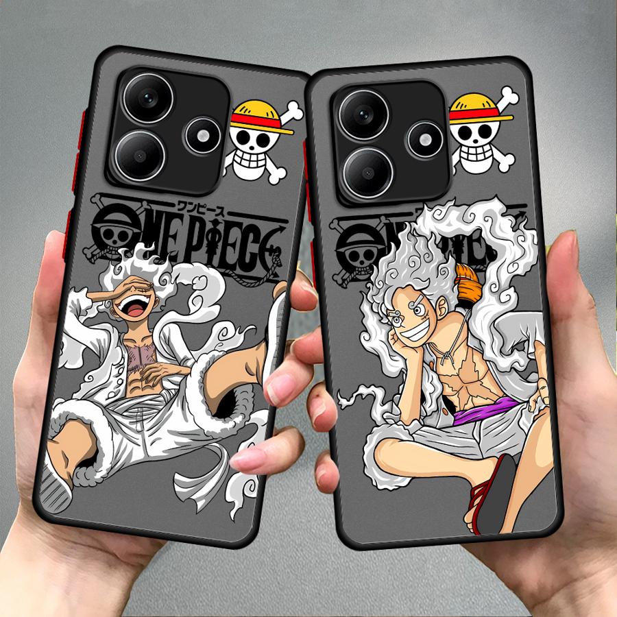 Чехол для Xiaomi Redmi Note 14 13C 14C 9S 11 12 13 Pro Plus A4 10 Funda Задняя крышка телефона One Piece Luffy Крутой
