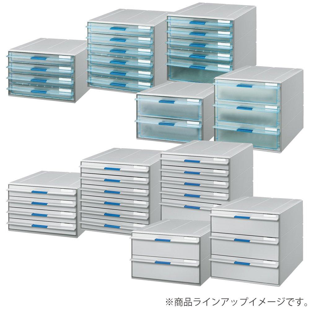 KOKUYO Letter Case Прозрачный ящик A4 2 Глубина LC-UNT202M