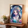 5D Diy Diamond Painting Flowers and Elsa Full Drill Rhinestones Mosaic Embroidery Handmade Products Home Decor Gift