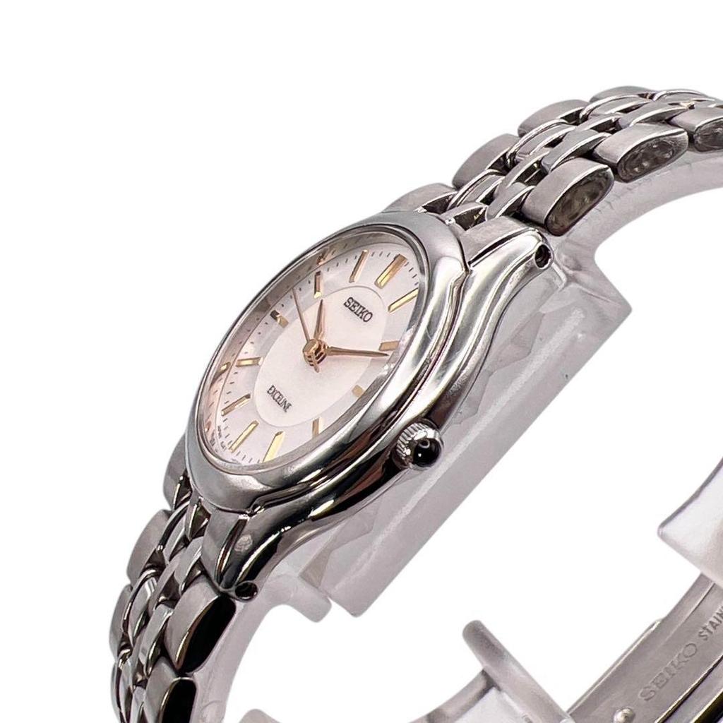 [USED] SEIKO Shell Dial Exceline Women's Watch 1291