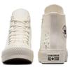 Converse Chuck Taylor All Star Lift Platform High Pearls & Studs - Egret Women Sneakers Cream Black A12512C