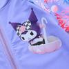 Детский быстросохнущий цельный купальник Kuromi с защитой от солнца и юбкой для девочек