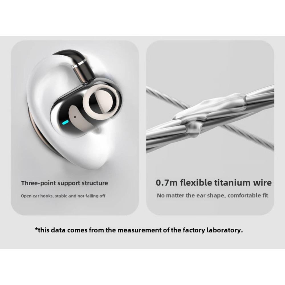 Bluetooth-наушники OWS Earless Wireless сверхдолгоиграющие спортивные шумоподавляющие наушники