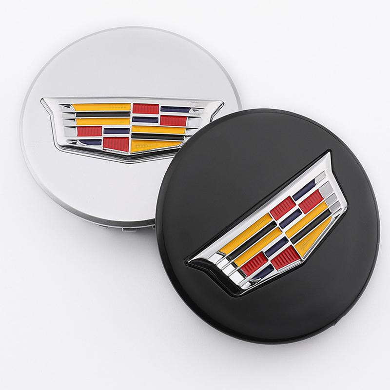 Для Cadillac Escalade XT5 XT6 CT5 CT6 XTS CT4 66 мм 4 шт. Колпачки ступицы колеса автомобиля Аксессуары Эмблема шины автомобиля Стиль автомобиля