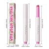 Clubday 8pcs Click-Type Mirror Lip Gloss Set Moisturizing Hydrating Long-Lasting Pearly Fine Shimmer Rose Scent Glossy Lipstick Makeup Cosmetics
