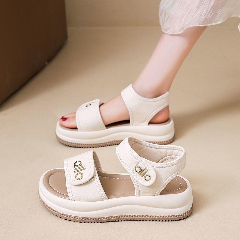 Women Summer Sandals Q5 Lightweight Comfortable Breathable Anti Slip Daily Walking Outdoor Travel Casual Footwear Everyday Wear