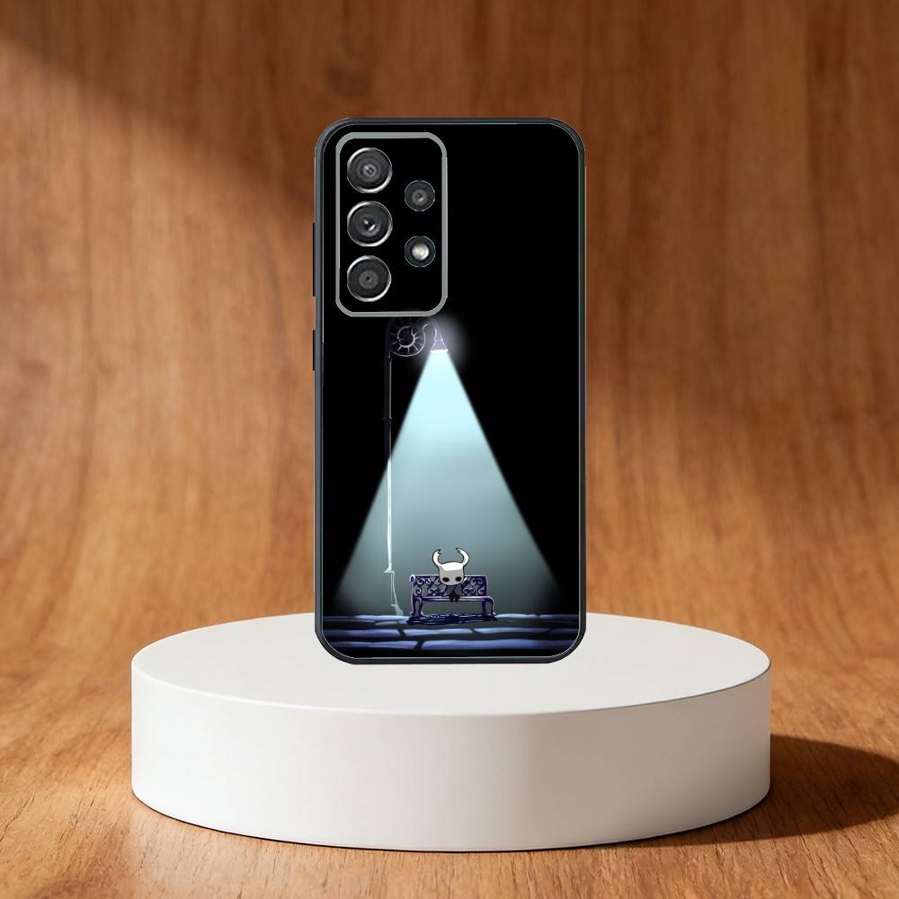 H-Hollow Game K-Knight Phone Case For Samsung S25,S24,S21,S22,S23,S30,Ultra,S20,Plus,Fe,Note,10,9,5G Black Cover