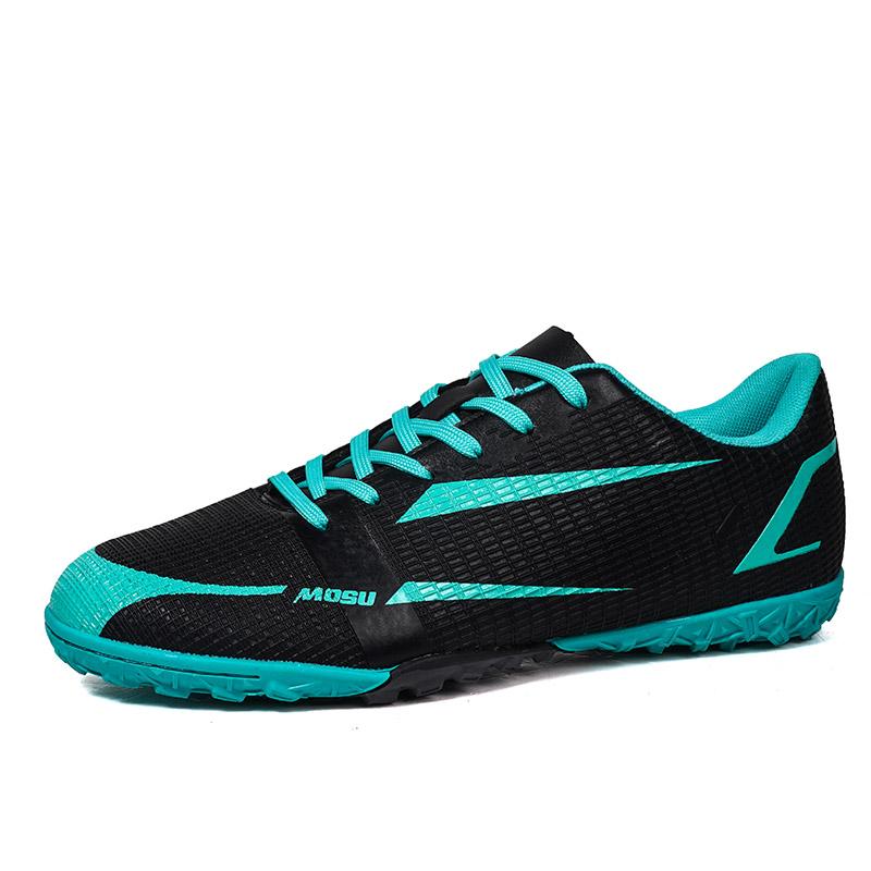 Мужские футбольные бутсы до щиколотки для футзала и футбола, дышащие шипованные футбольные бутсы, кроссовки для тренировок на открытом воздухе, подростковые футбольные бутсы