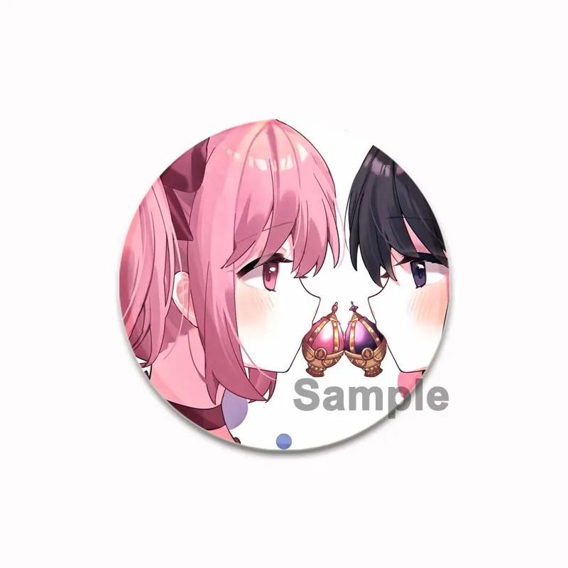 32/44/58 мм Puella Magi Madok Magica Pins Милая аниме-фигурка Akemi Homura Kaname Madoka Брошь Значок Рюкзак Обувь Ювелирные изделия Аксессуары