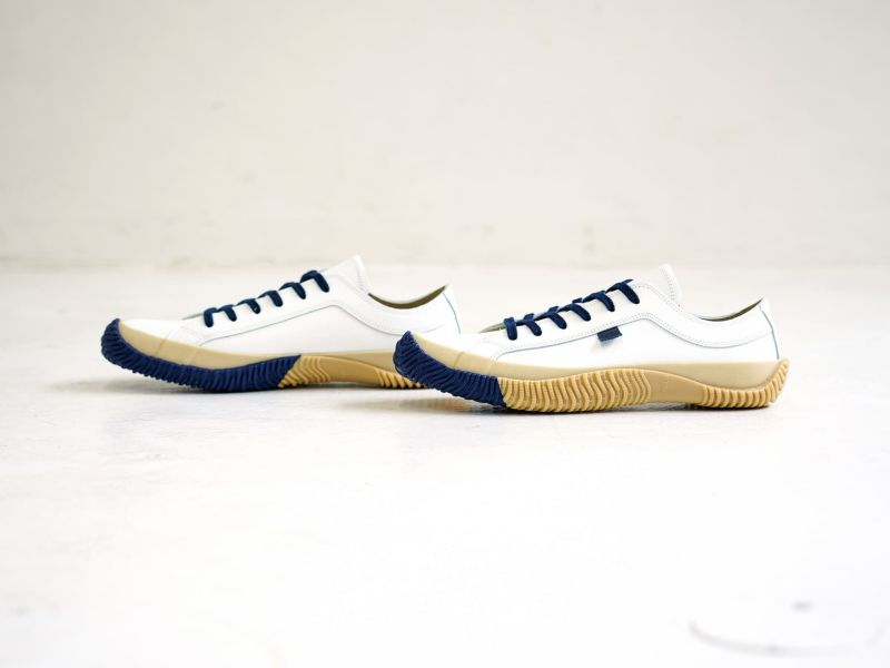 Spingle Handmade Sneakers Sp-187 Beige Navy