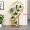 Heart-Shaped Balcony Flower Stand