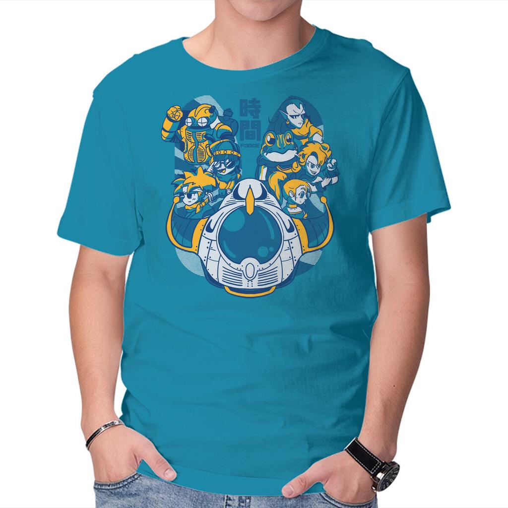 Unisex Crew Neck T-Shirt The Time Travelers Graphic Short Sleeve Casual Tee