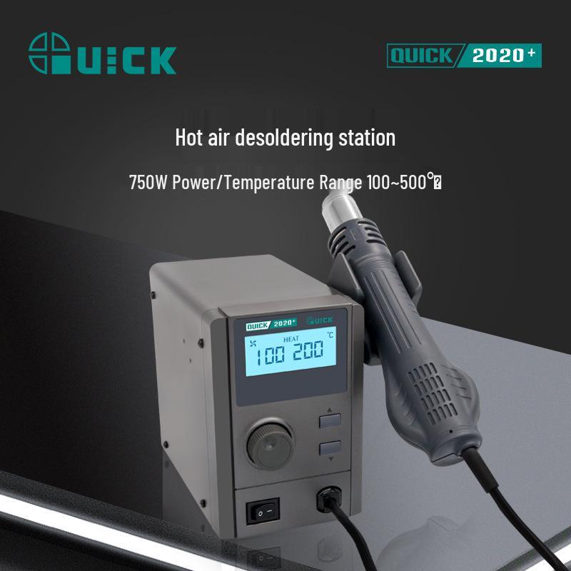 Цифровая паяльная станция горячего воздуха Kwik 2020+ с высокомощным контролем температуры