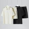Men's Summer 2026 Cool Ice Silk Short Sleeve Running Set