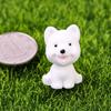 Realistic Mini Resin Dogs Cute Animals Dog Ornaments  Fairy Garden Accessorie