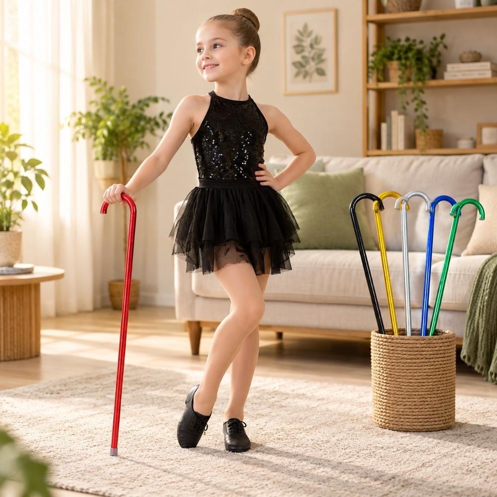 60cm Adult Children's Laser Dance Cane Out Dancing Hand Cane Stick  for Dance Accessories