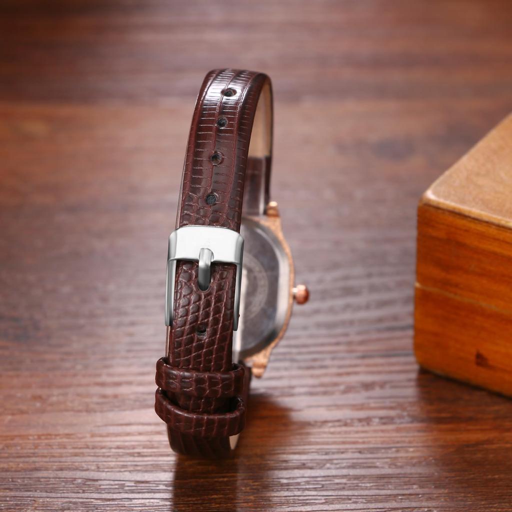 Часы с кожаным ремешком, простые овальные аналоговые водонепроницаемые кожаные ремни, повседневные, деловые, модные, аксессуары для часов, подарок на день рождения, Рождество, женский