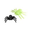 50Pcs Halloween Mini Black/Luminous Spider Prank Joking Toys DIY Decorative Spiders Random Styles