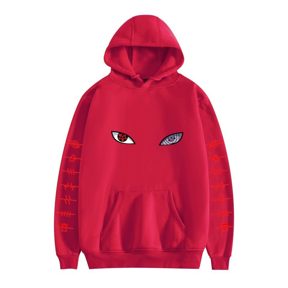 Hinman Naruto Anime Printed Casual Hooded Sweater