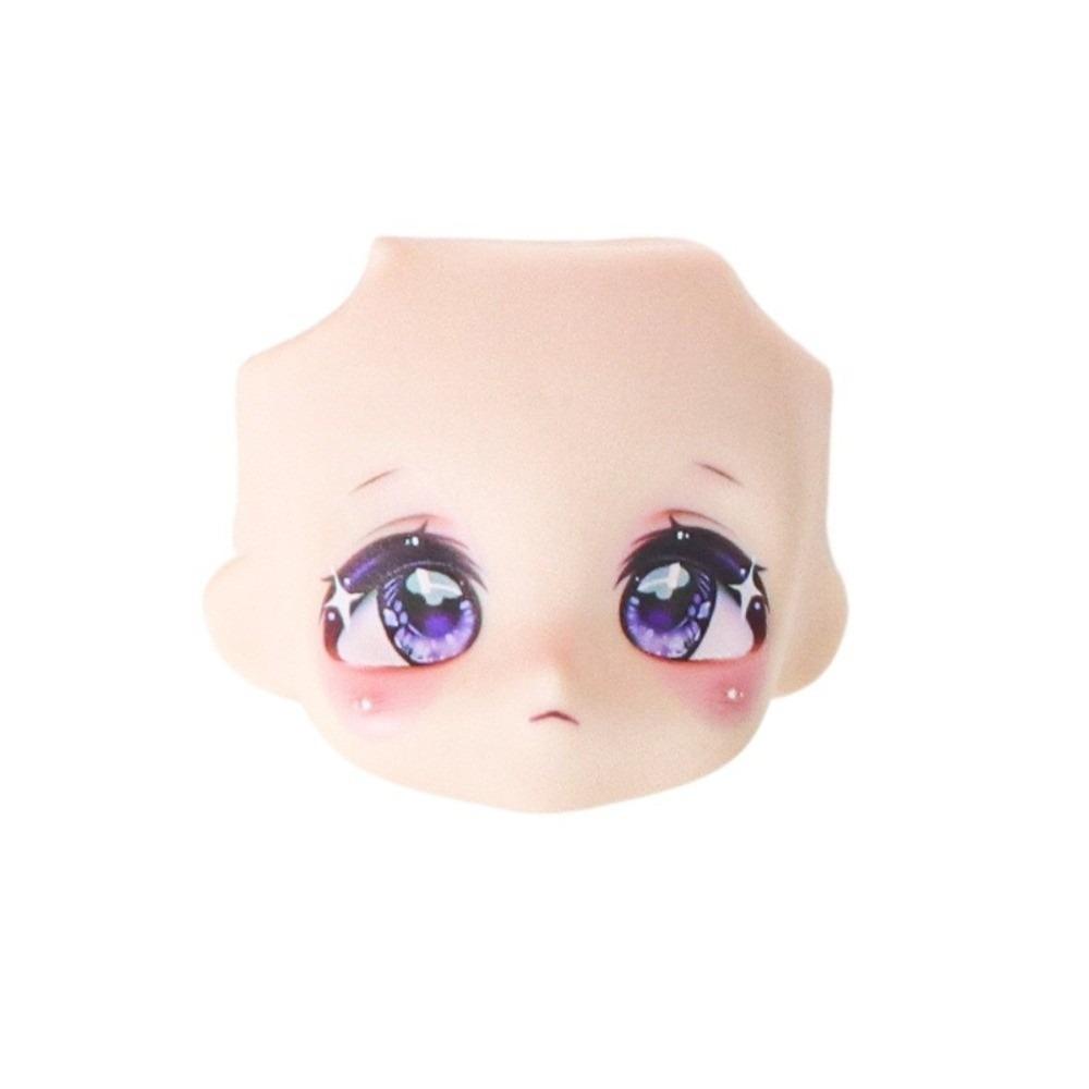 Сменная голова куклы OB11 Лицо младенца Выражение лица 3D Аниме Наклейки Глаза Для головы GSC