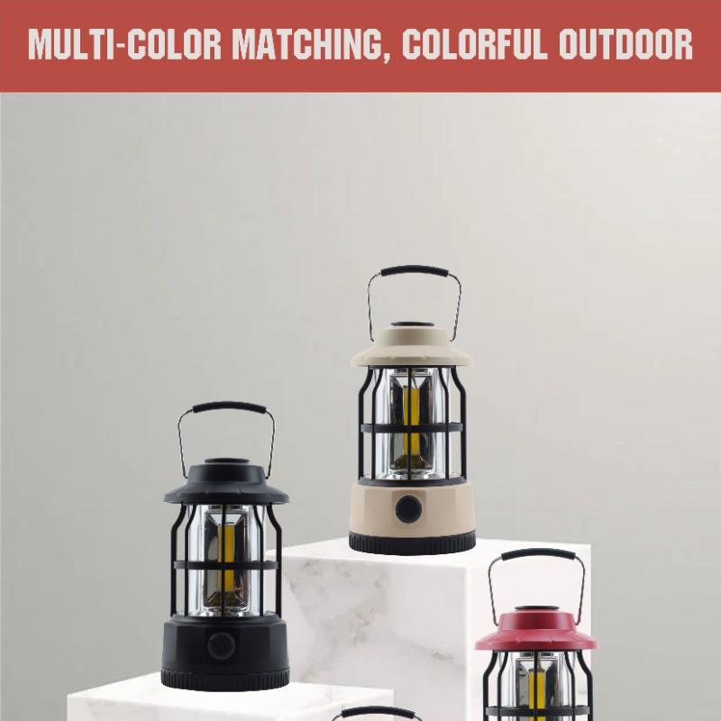 Новый кемпинговый фонарь, уличный кемпинговый фонарь, фонарь для палатки, портативный фонарь-лошадка, ретро перезаряжаемый кемпинговый фонарь