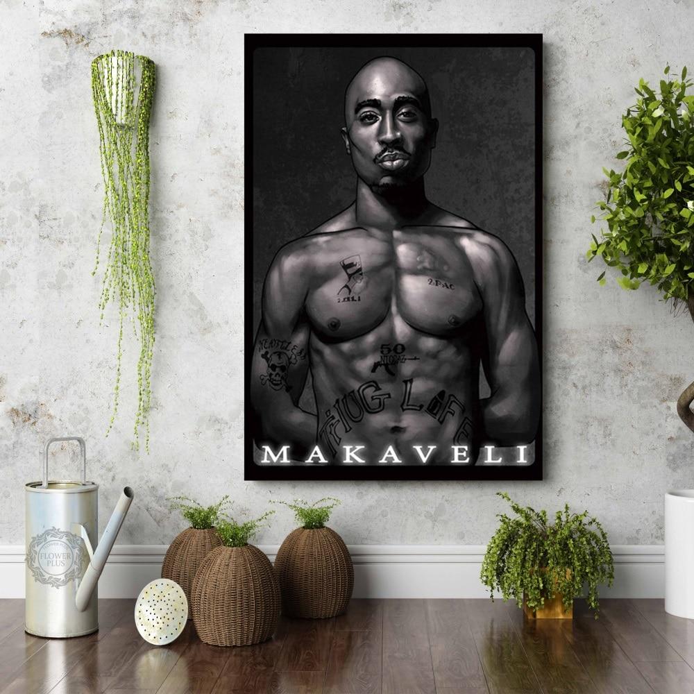Печально известный B.I.G. Biggie плакат Тупак Шакур 2pac плакаты и