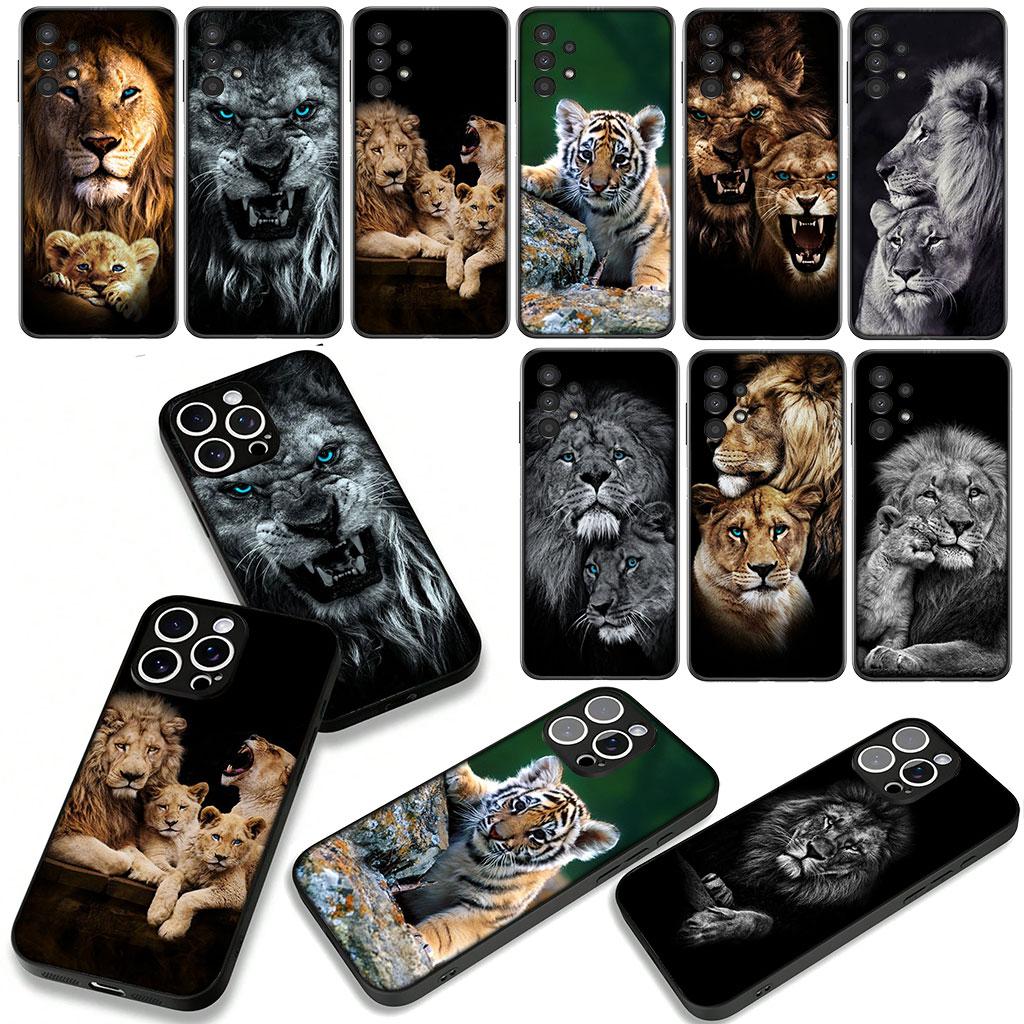 Leopard Lion Art Phone Cover for Xiaomi Redmi Note 11 15 9 10 Pro Plus 8 A5 9A 9T 10A 10C 9C NFC 15C 8T Case