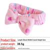 European & American Bow Flannel Hair Band - Wide Edge, Women's Face Wash Headband