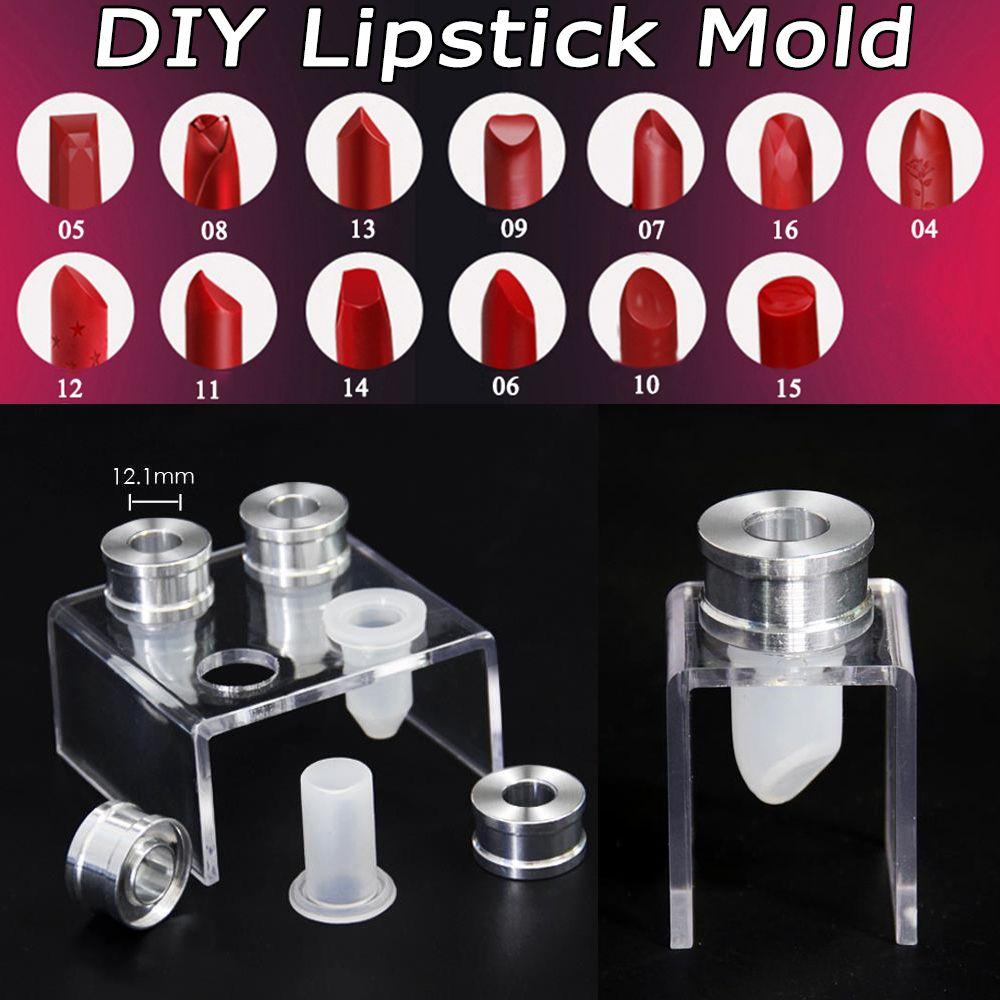 Holder 12.1mm Silicone Bracket Stand Cosmetics Lip Balm Mold Tube Lipstick Mould Lip Makeup Tools