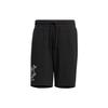 Neo X Keith Haring Cartoon Stripe Casual Loose Shorts Men Bottoms Black HD7259