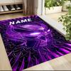 Custom Name Spider-Man Mask Carpet Rug Customizable Soft Washable Anti-Slip Home Living Room Sofa Mats Personalized Rug. 090918
