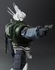 Mobile Police Patlabor 2 the Movie Ingram Unit 1 with Reactive Scale and Zinc Alloy Painted Action Figure Robo-Dou Armor, 1/35 ABS, PVC, POM,