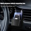 Universal Car Key Holder Clip Car Interior Storage Box Dashboard Organizer Adhesive Mount For Card Key Rack