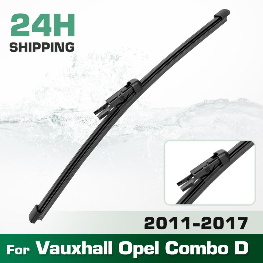 Задние щетки стеклоочистителя, Премиальные всесезонные щетки стеклоочистителя Замена для Vauxhall Opel Combo D 2011-2017