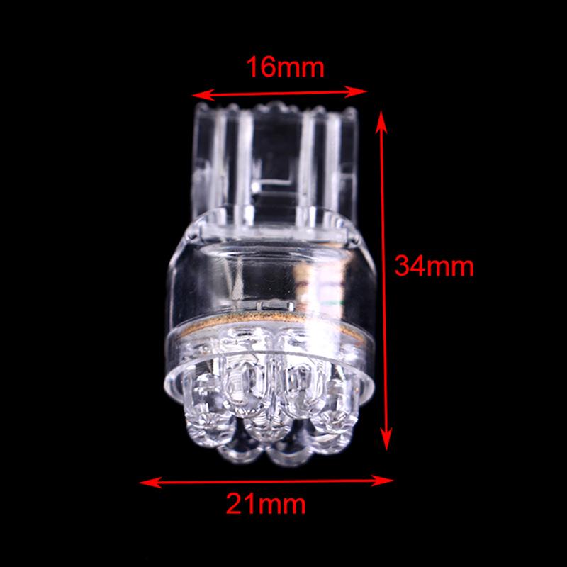 2Pcs/pack DC 12V T20 7443 7440 9LED Car Brake Light Bulb Auto Stop Turn Signal Light Lamp Auto Car Signal Light Lamp LED Bulbs Bulbs 7