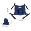 Wheelchair Back Lumbar Cushion, Anti-side Cushion, Adjustable Anti-slip Cushion