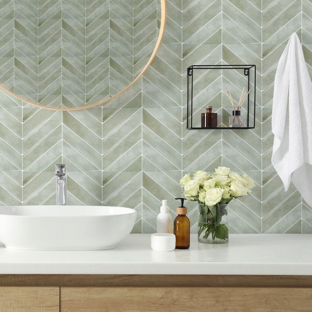 11,4" x 9" Обои Водонепроницаемая Наклейка Плитка Прочная Самоклеящаяся Фартук для Кухни Ванной