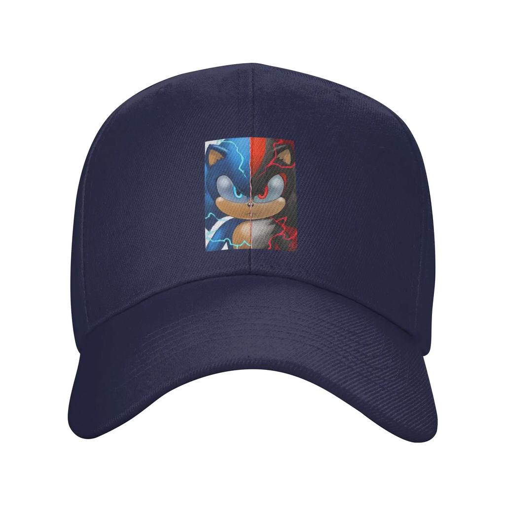 Unisex Baseball Hats Sonic Shadow Outdoor Streetwear Summer Sports Baseball Caps Hip Hop Cap Casquette Hats