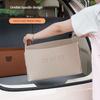 Foldable Storage Basket Car Trunk Storage Box Wear Resistant Felt Material High-capacity  Multi-occasion Application