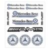 1set Car Badge Sticker Car Decoration Decal For Mercedes Benz W204 W124 W201 W202 W212 W220 W205 GLA CLA Car Accessories gadgets DFHJL1