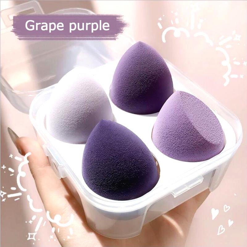 Beauty Egg Box Тыква на воздушной подушке Пуховка для пудры Супермягкая не едящая пудра для сухого и влажного макияжа Губка для макияжа Яйцо для женщин Принадлежности для макияжа Мягкая кожа