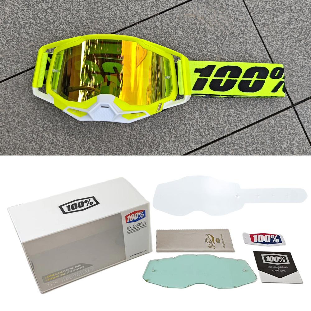 New sports glasses for outdoor cycling, off-road goggles set, motorcycle helmet glasses, windproof