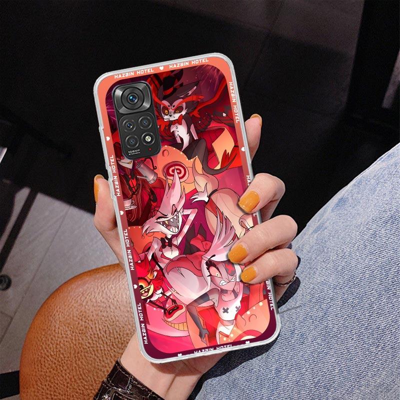 H-Hazbin Hotel Аниме Чехол для телефона для Чехол для телефона для Xiaomi Redmi Note 15 14 14S 13 Pro Plus 12 12S 11S 11E 10S 10 11T 5G Уникальный C