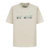 Short-sleeved T-shirt Unisex Tight Cotton Double Yarn Plain Weave 235G Summer Loose and Versatile Pure Cotton Top