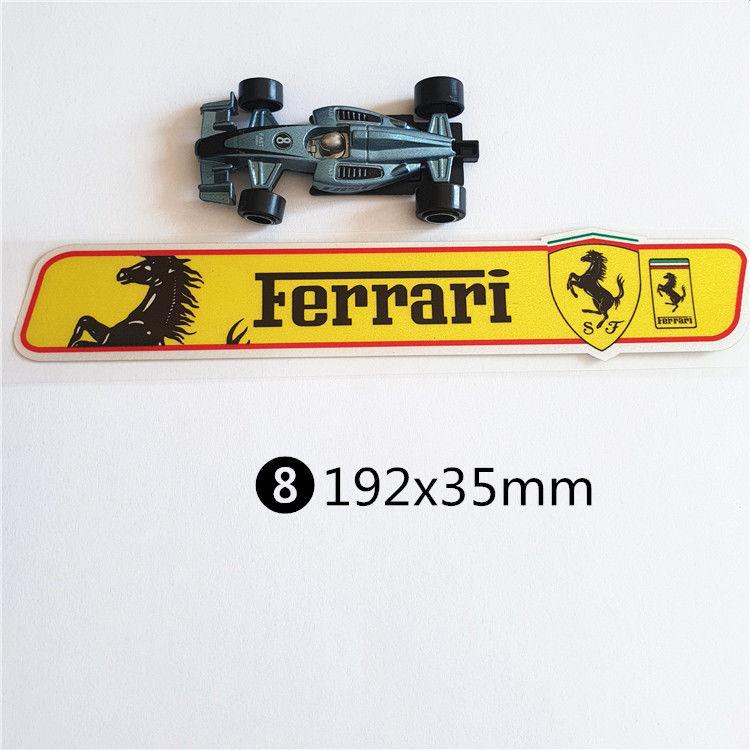Ferrari Car Body Personalized Reflective Decorative Stickers for Ferrari Roma 488 Portofino F8 Roma Spider SF90 Competizione JG4