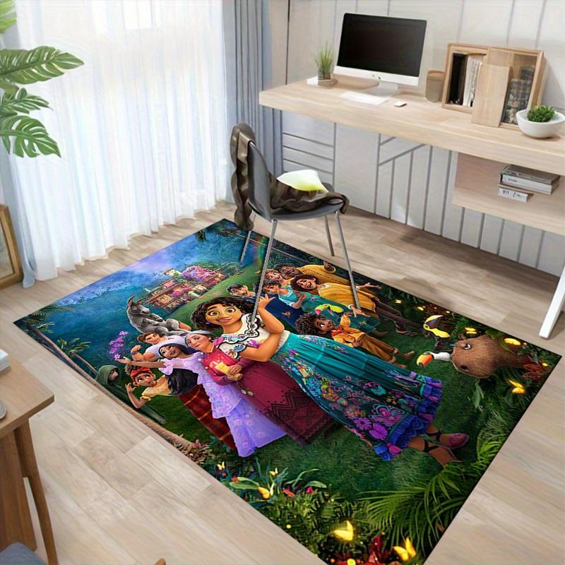 1pc. Colorful Floral Outdoor Rug - Vibrant Garden Carpet for Home Decor, Office Mat, Gift Idea, Bohemian Style Flooringz049018