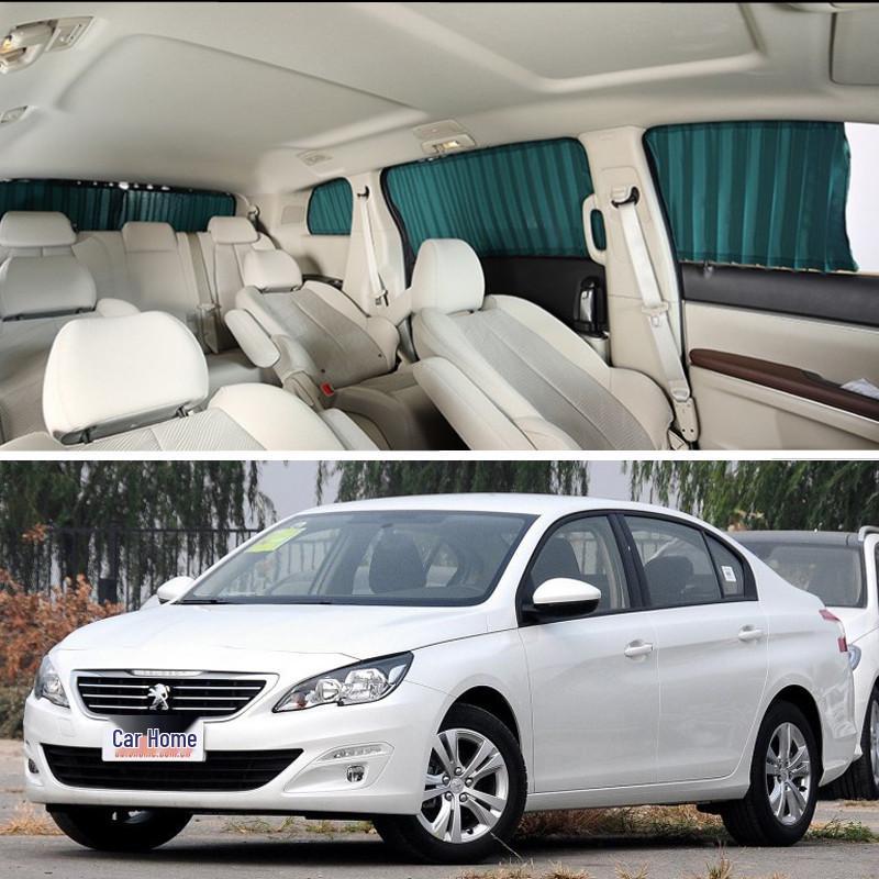 Peugeot 408 Automatic Retractable Sunshade Curtains - Heat Insulation, Privacy, and Side Shading