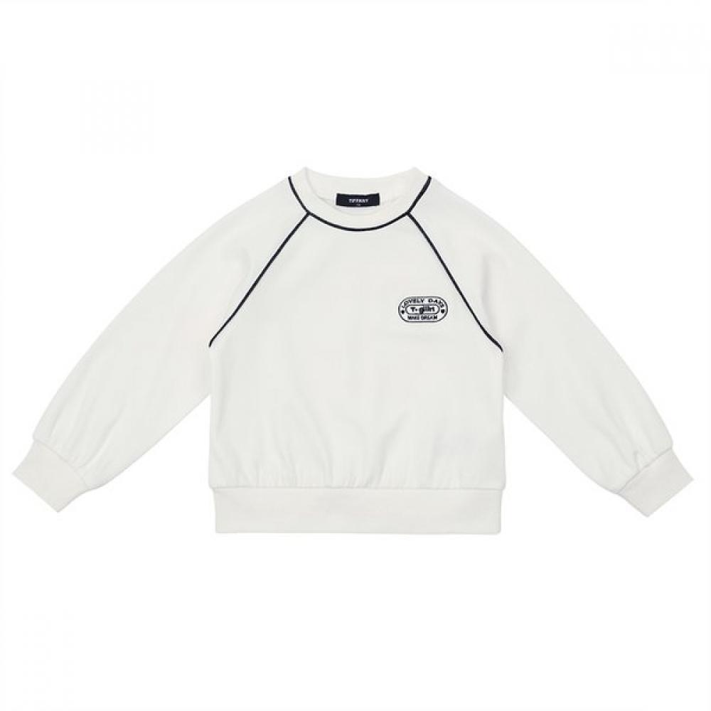 Tiffany Декоративная футболка с ivory кантом T54kaT070