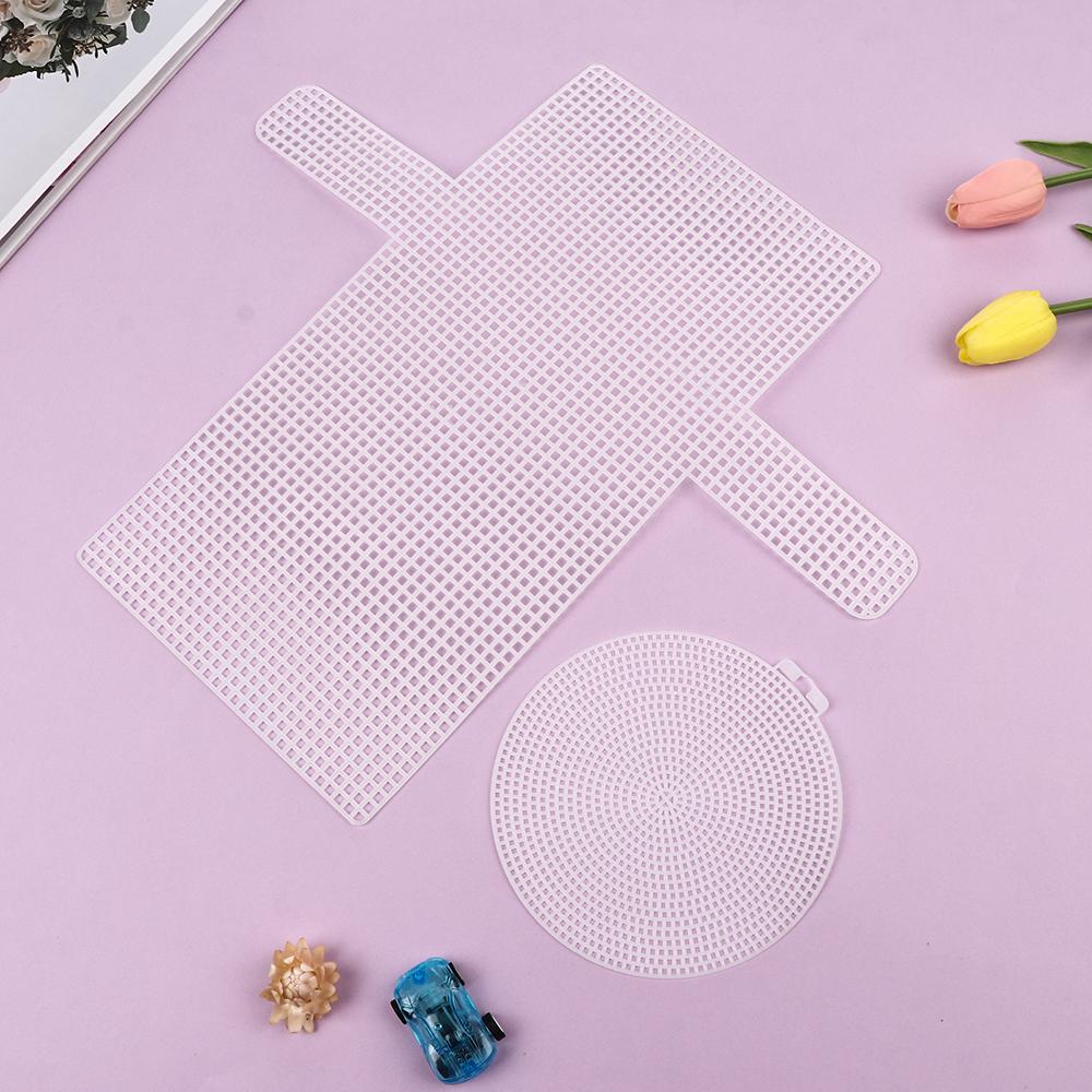 Variety Accessories Assistant Woven Material Knitted Piece Grid Plate for Weaving Bags