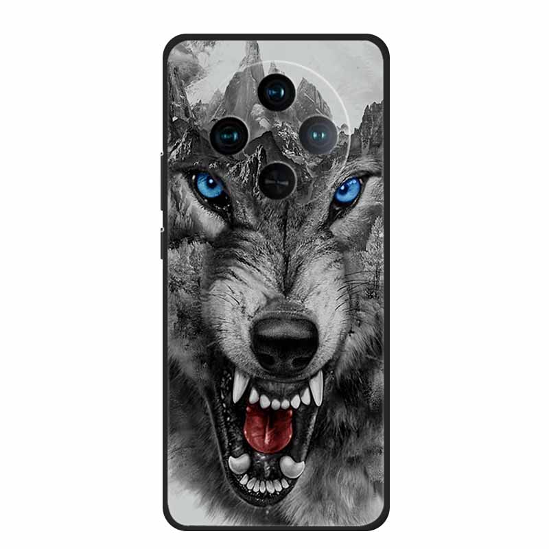 For Xiaomi Poco C75 Case Animals Soft Silicone TPU Phone Cases Back Cover For PocoC75 6.88" Wolf Protective Cool Original Coque